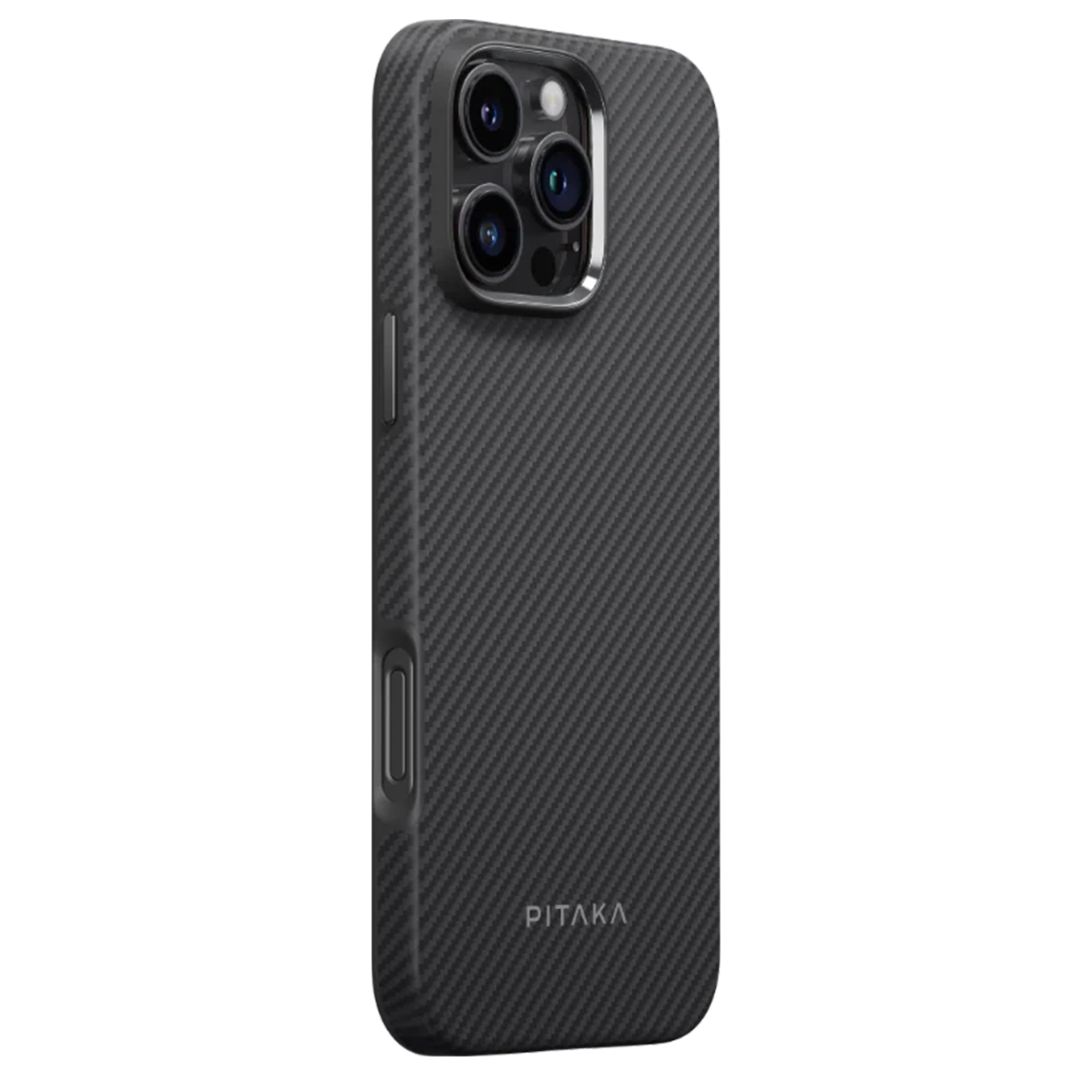 Чехол Pitaka Aramid UltraGuard Case for iPhone 16 Pro - 600D Black/Grey [Twill] (KI1603PPA)