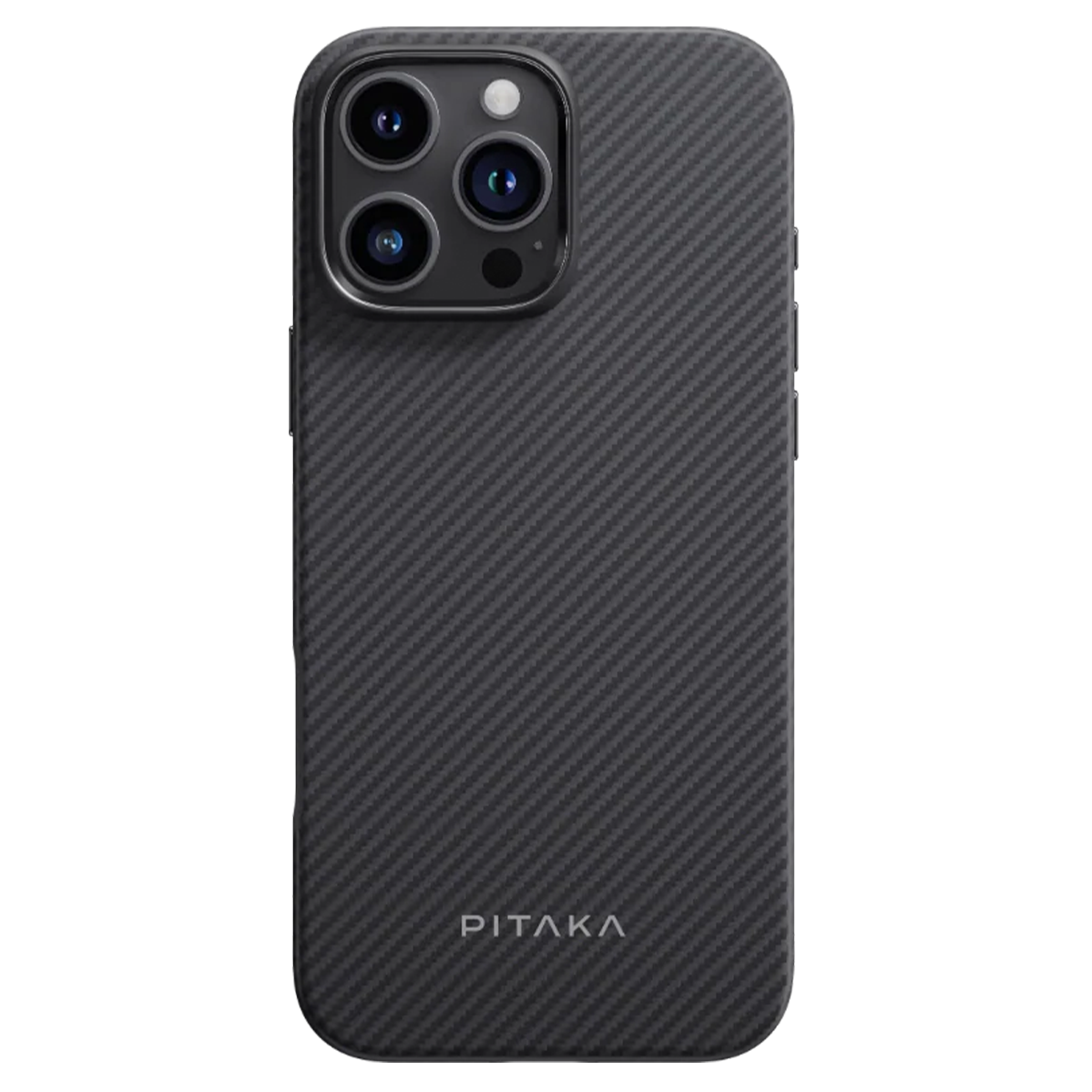 Чехол Pitaka Aramid UltraGuard Case for iPhone 16 Pro - 600D Black/Grey [Twill] (KI1603PPA)