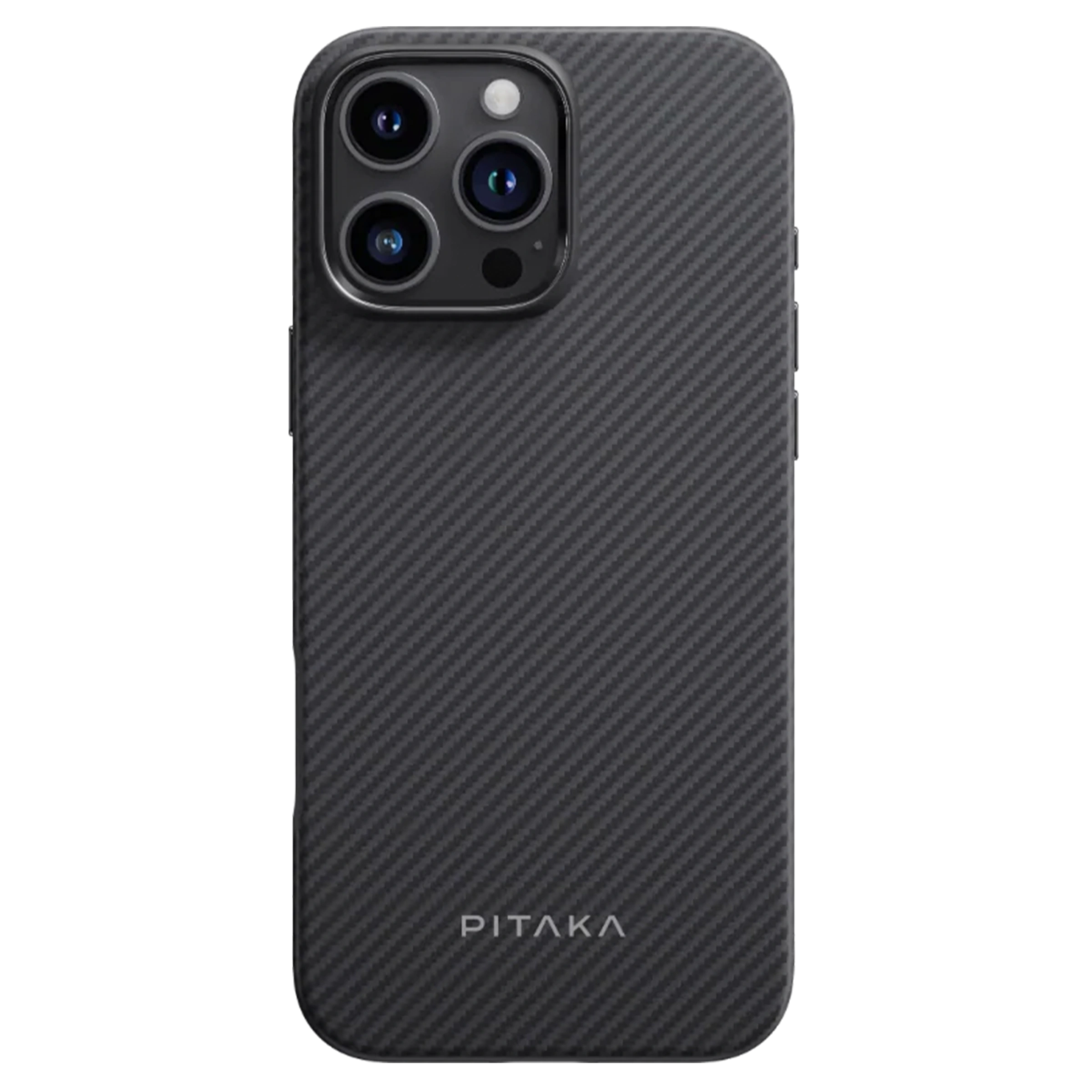 Чохол Pitaka Aramid UltraGuard Case for iPhone 16 Pro - 600D Black/Grey [Twill] (KI1603PPA)