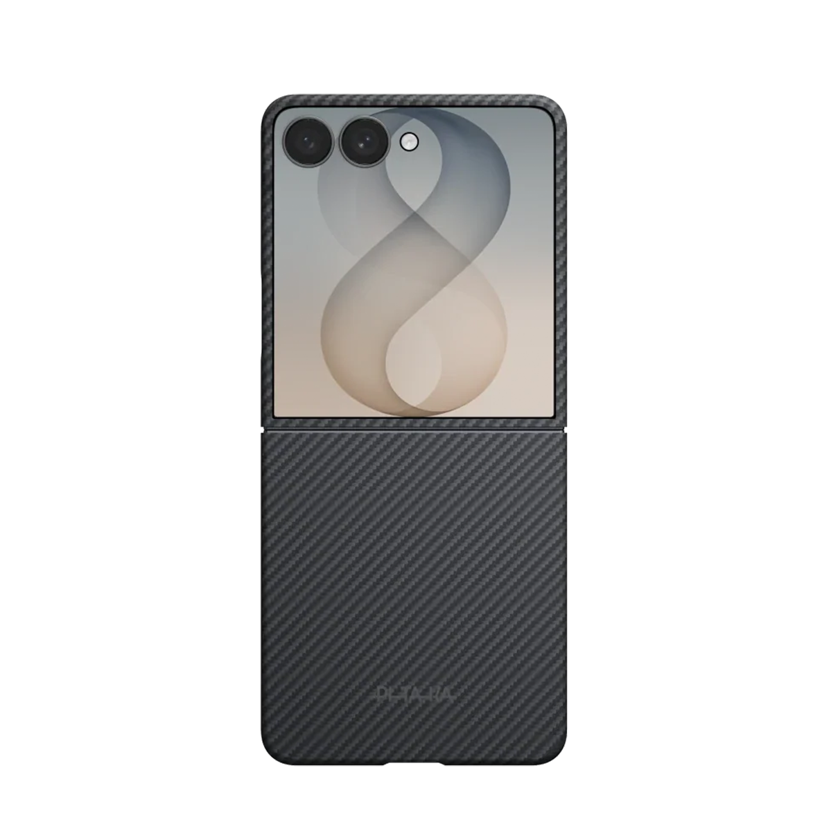 Чехол Pitaka Edge Case for Samsung Galaxy Z Flip8 - 600D Black/Grey [Twill]