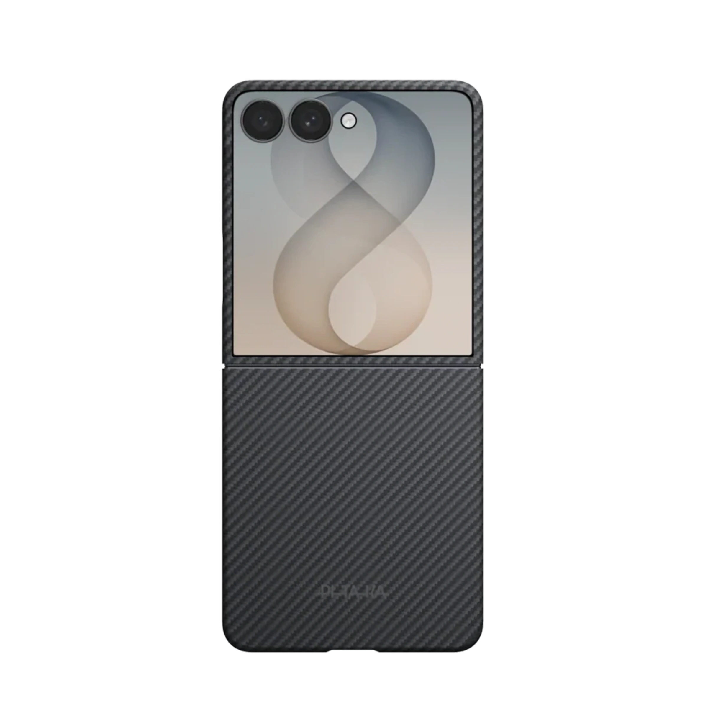 Чехол Pitaka Edge Case for Samsung Galaxy Z Flip8 - 600D Black/Grey [Twill]