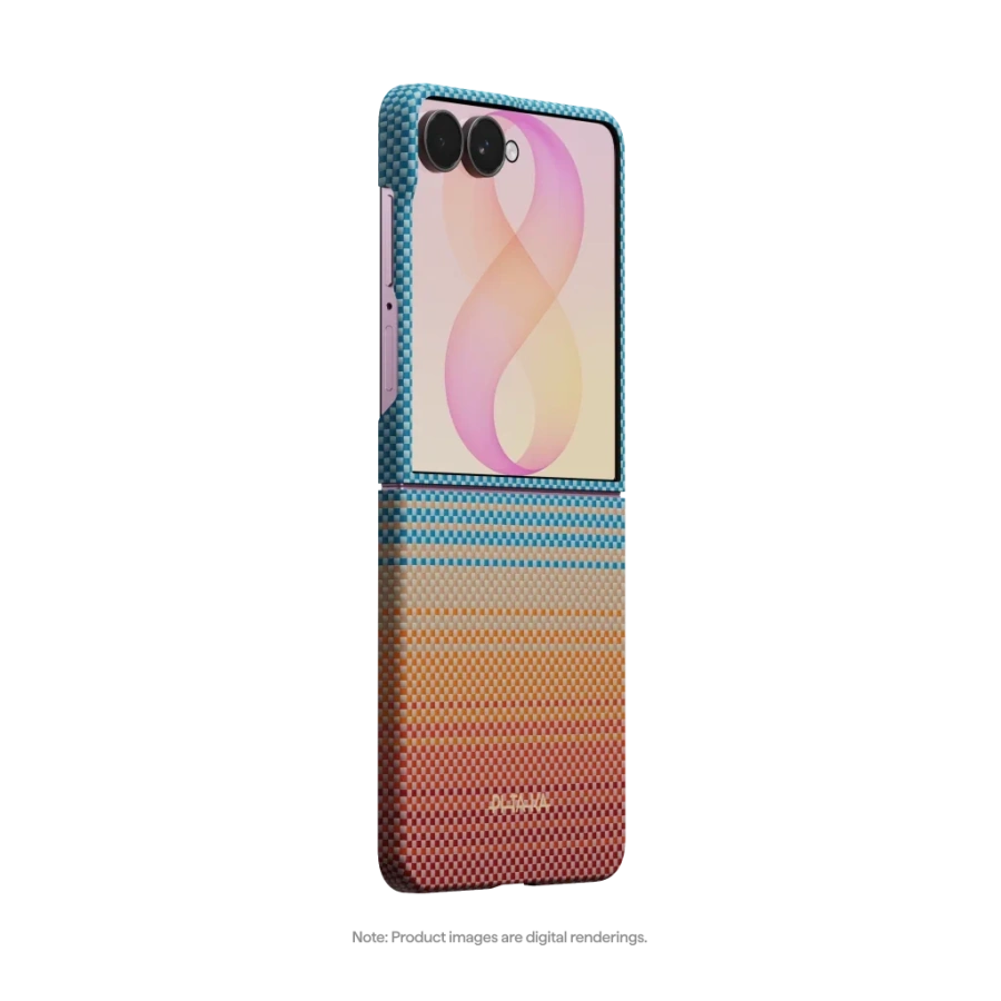 Чехол Pitaka Edge Case for Samsung Galaxy Z Flip8 - California Dream-01