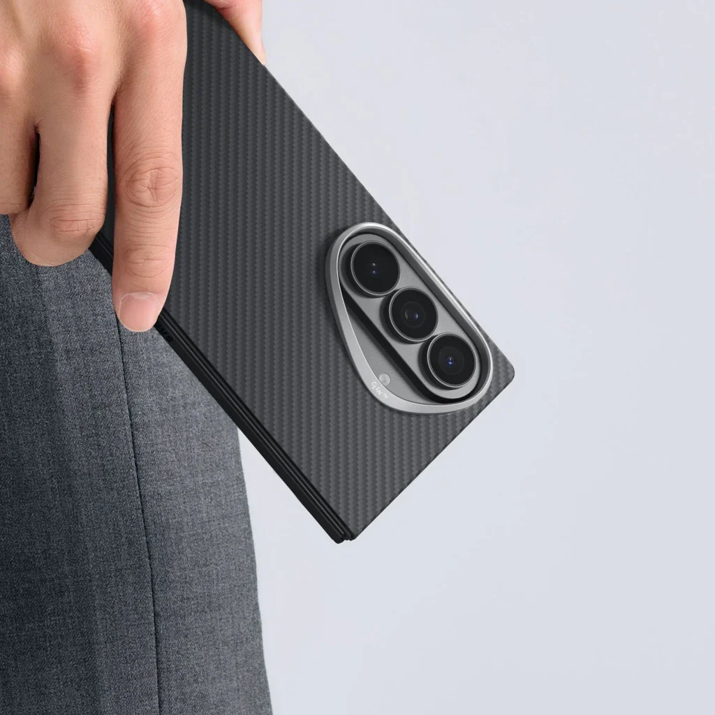 Чохол Pitaka Edge Case for Samsung Galaxy Z Fold8 - 600D Black/Grey [Twill]