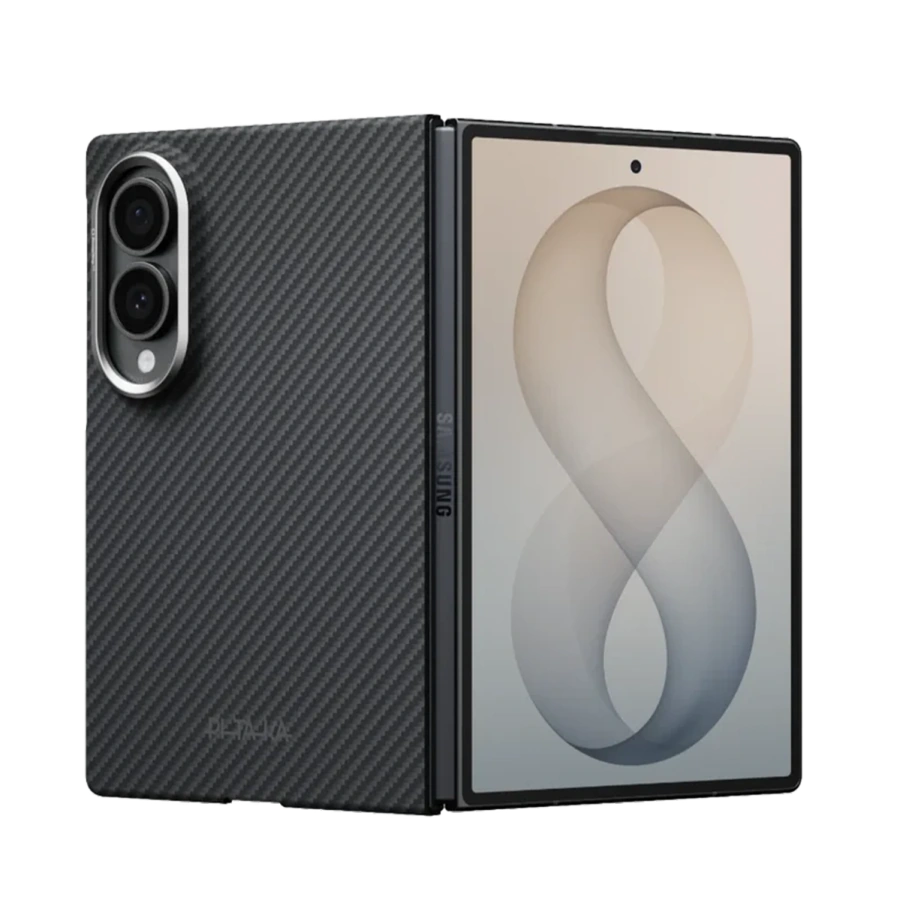 Чохол Pitaka Edge Case for Samsung Galaxy Z Fold8 - 600D Black/Grey [Twill]