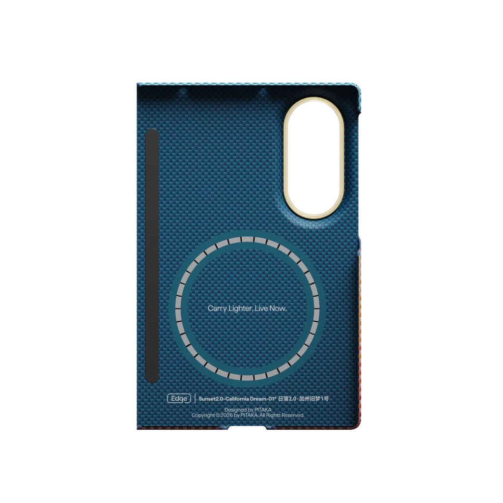 Чехол Pitaka Edge Case for Samsung Galaxy Z Fold8 - California Dream-01