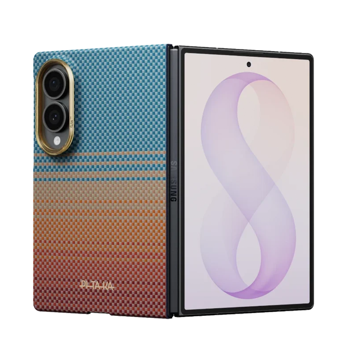 Чехол Pitaka Edge Case for Samsung Galaxy Z Fold8 - California Dream-01