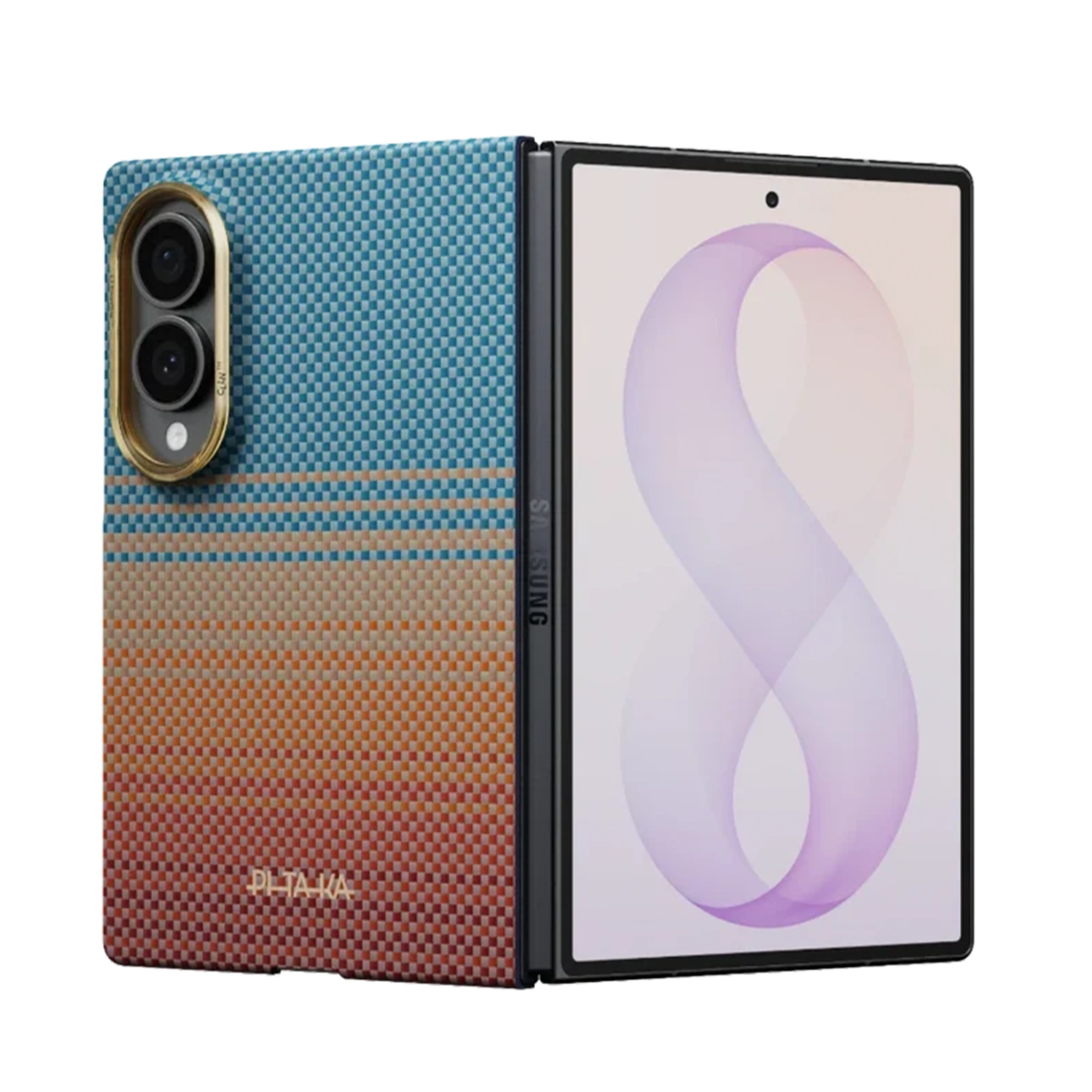 Чехол Pitaka Edge Case for Samsung Galaxy Z Fold8 - California Dream-01 Чехол Pitaka Edge Case for Samsung Galaxy Z Fold8 - California Dream-01