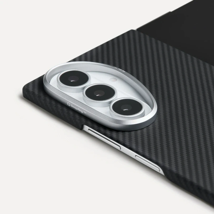 Чехол Pitaka Edge Case for Samsung Galaxy Z Fold8 Ultra - 600D Black/Grey [Twill]