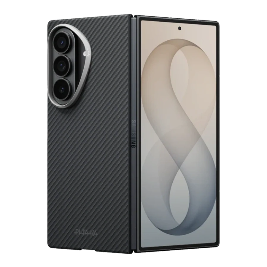 Чехол Pitaka Edge Case for Samsung Galaxy Z Fold8 Ultra - 600D Black/Grey [Twill]