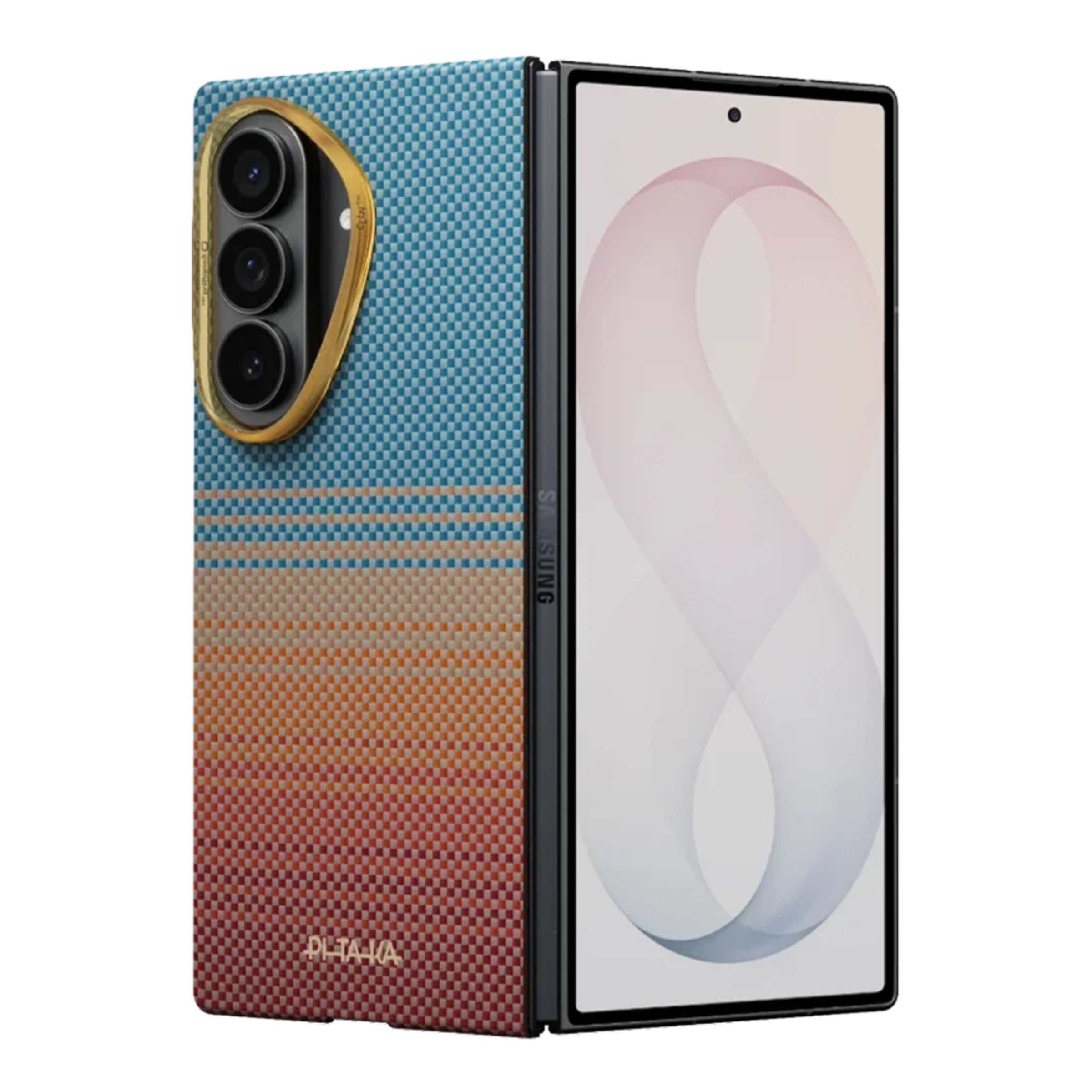 Чохол Pitaka Edge Case for Samsung Galaxy Z Fold8 Ultra - California Dream-01 Чохол Pitaka Edge Case for Samsung Galaxy Z Fold8 Ultra - California Dream-01