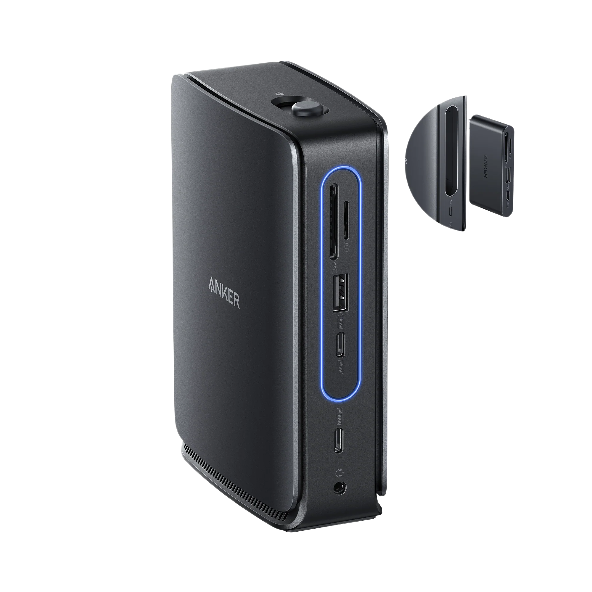 Док-станція Anker Nano Docking Station 13-in-1 Triple Display with Built-In Removable Hub (A83C3311)