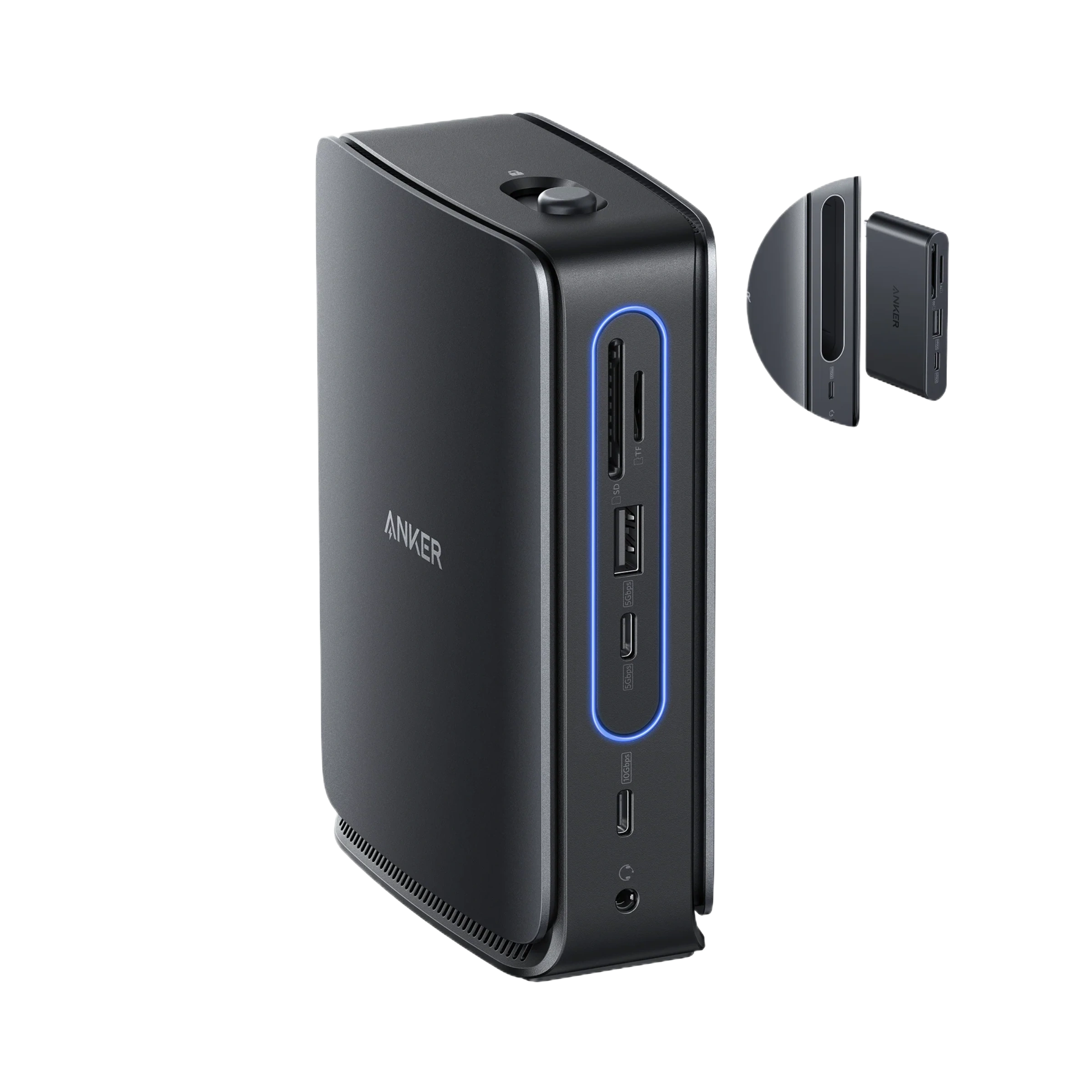 Док-станція Anker Nano Docking Station 13-in-1 Triple Display with Built-In Removable Hub (A83C3311) Док-станція Anker Nano Docking Station 13-in-1 Triple Display with Built-In Removable Hub (A83C3311)