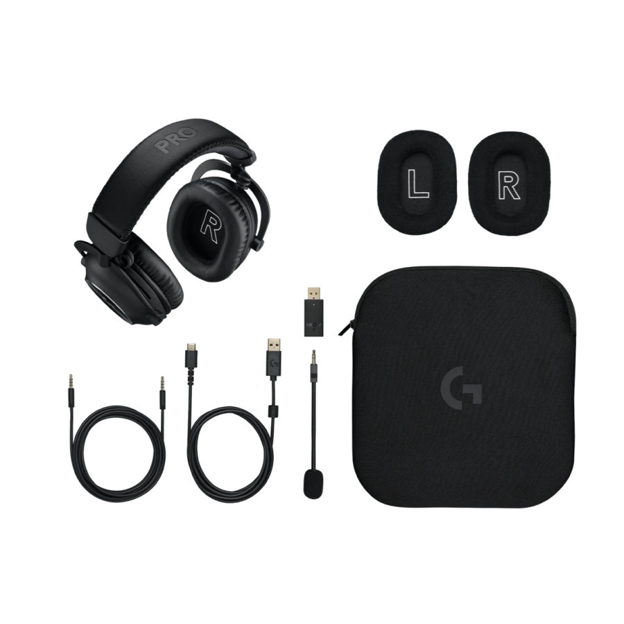 Игровая гарнитура Logitech G Pro X 2 LIGHTSPEED Gaming-Headset - Black (981-001263)