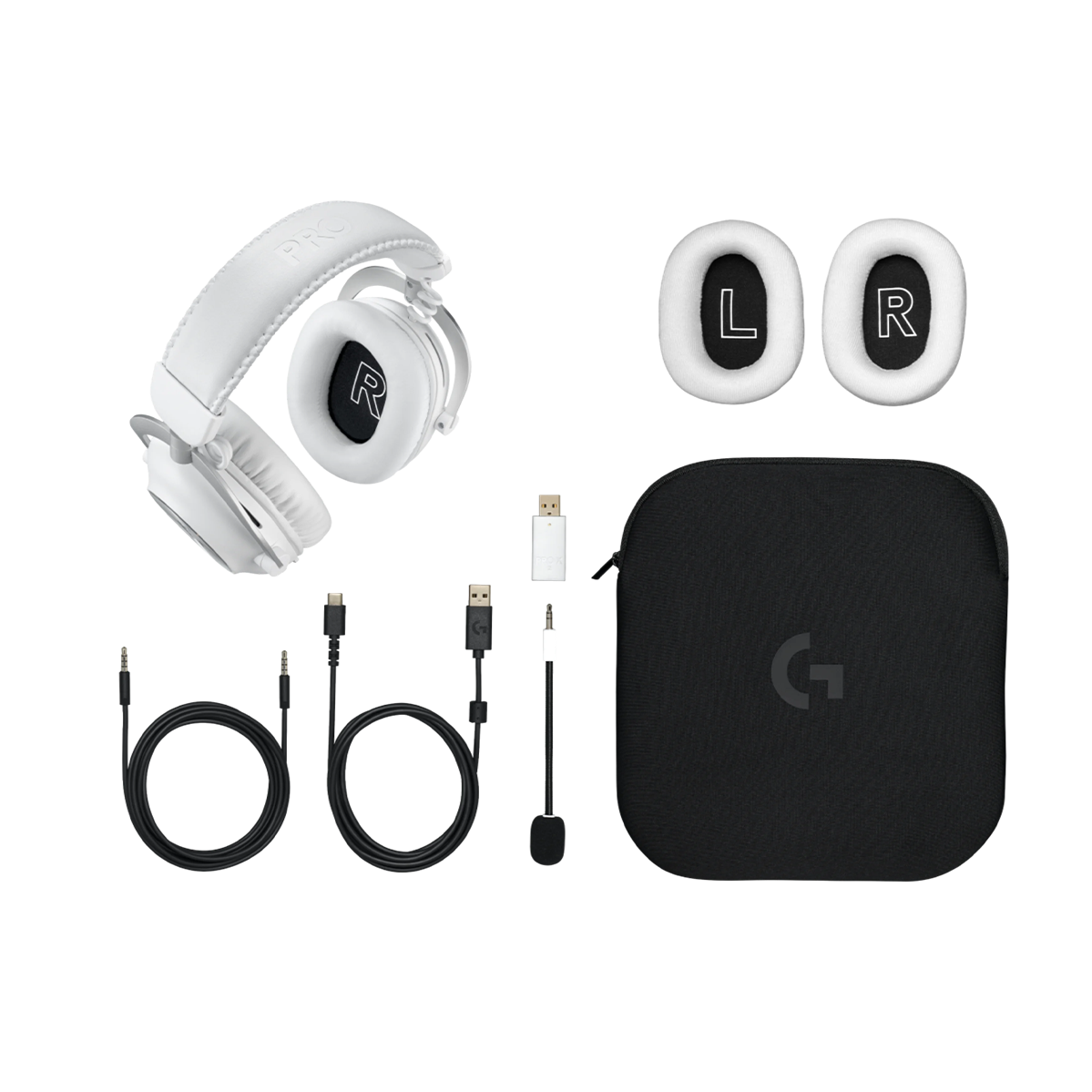 Игровая гарнитура Logitech G Pro X 2 LIGHTSPEED Gaming-Headset - White (981-001269)
