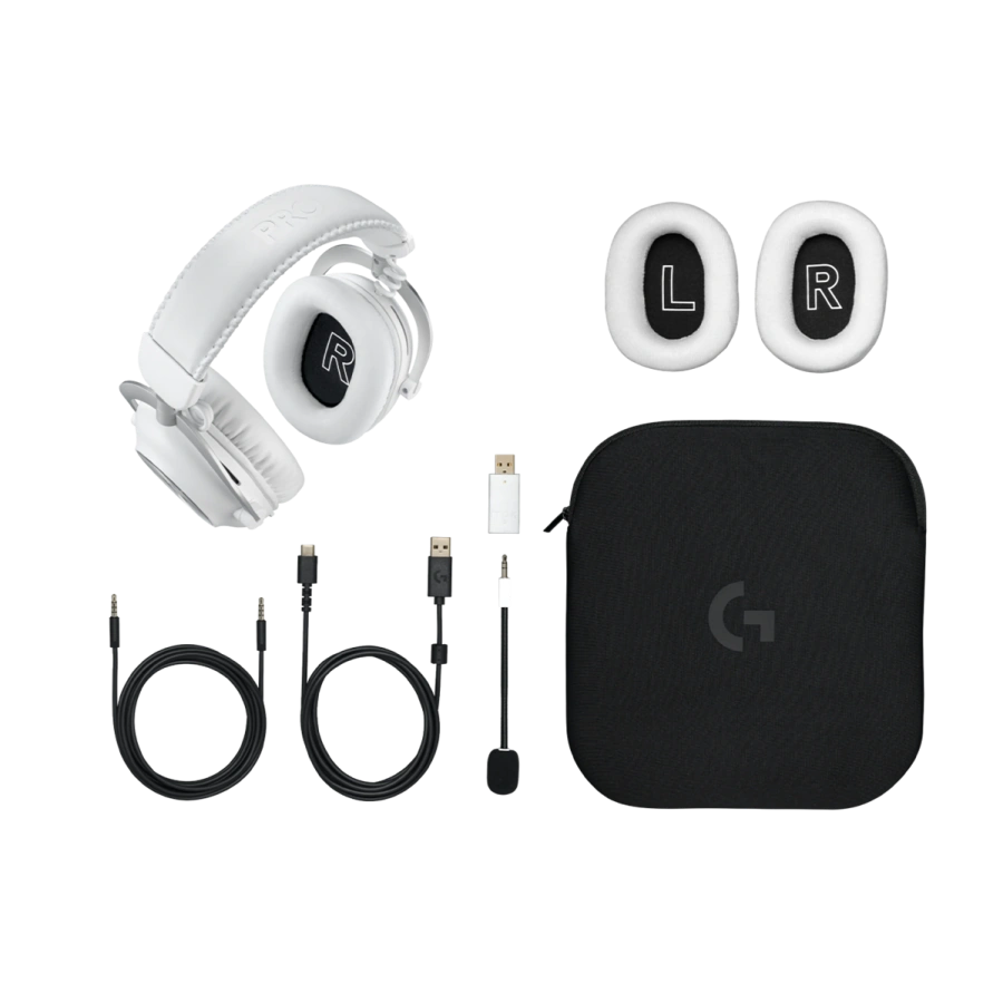 Игровая гарнитура Logitech G Pro X 2 LIGHTSPEED Gaming-Headset - White (981-001269)