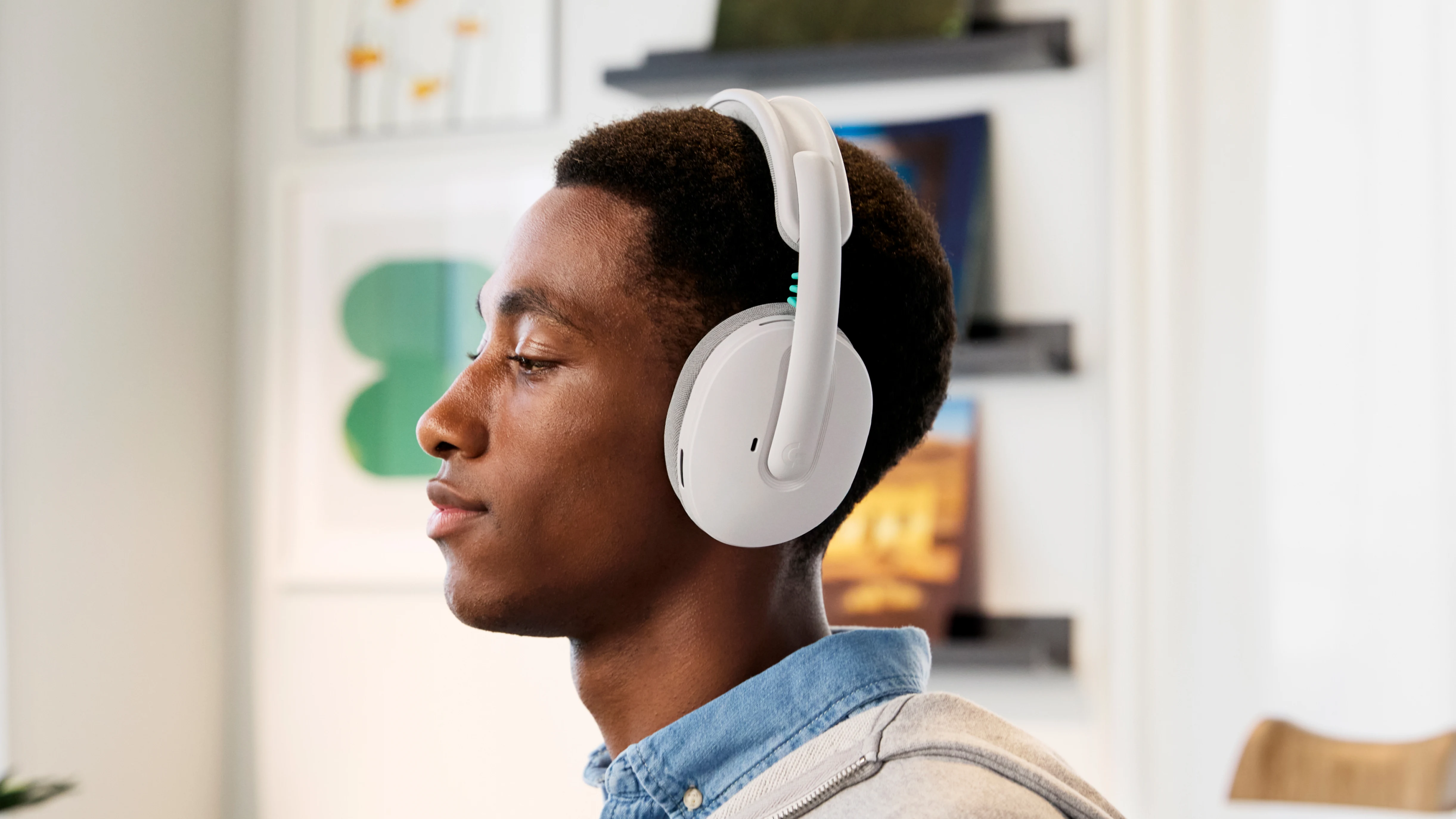Ігрова гарнітура Logitech G325 LIGHTSPEED Gaming-Headset - White (981-001531)