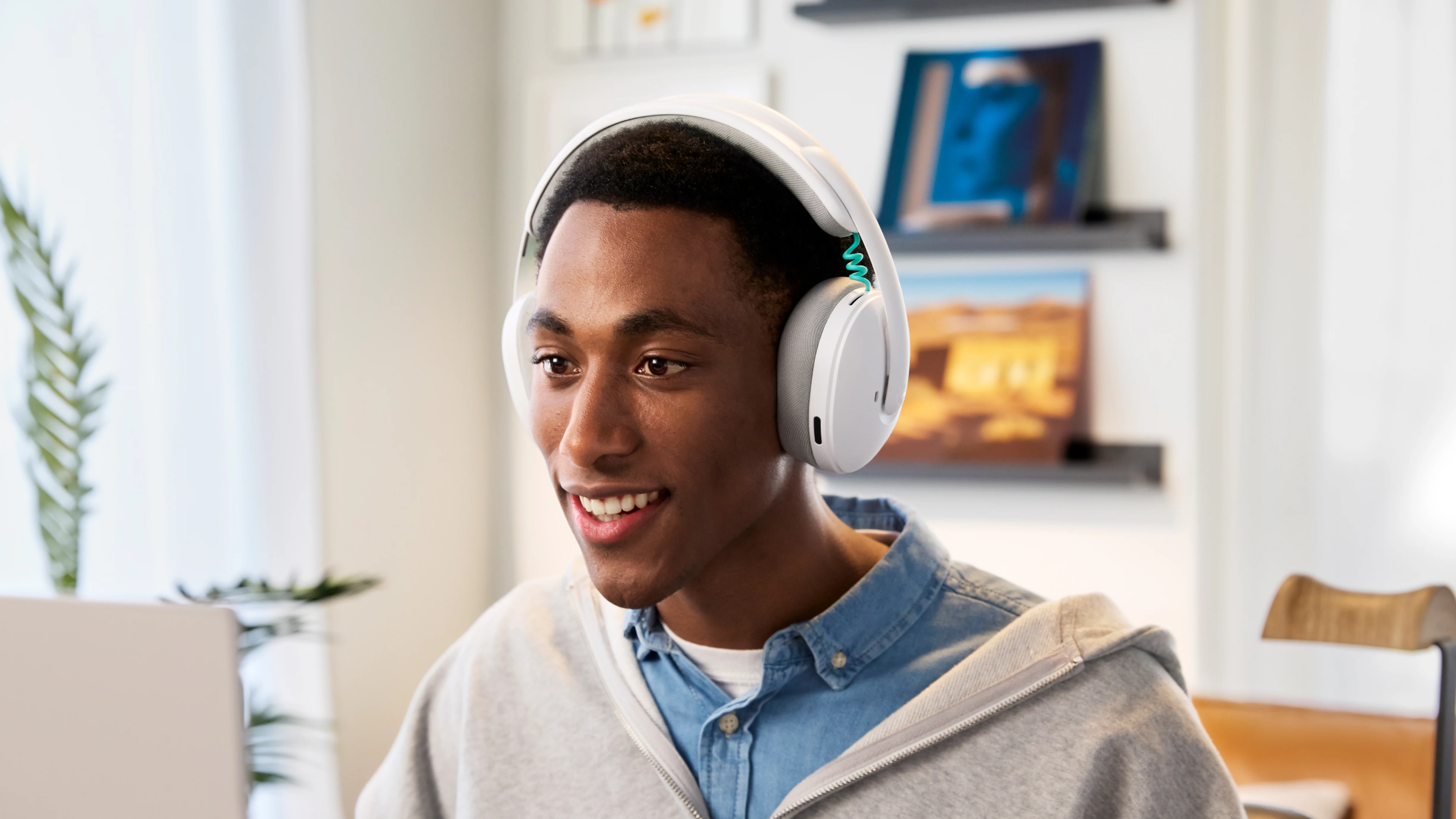 Ігрова гарнітура Logitech G325 LIGHTSPEED Gaming-Headset - White (981-001531)