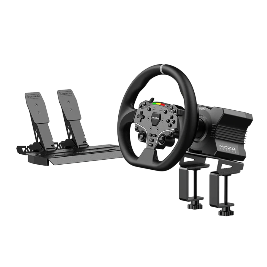 Ігровий комплект MOZA Racing R5 Racing Bundle - кермо та педалі для PC (RS20)