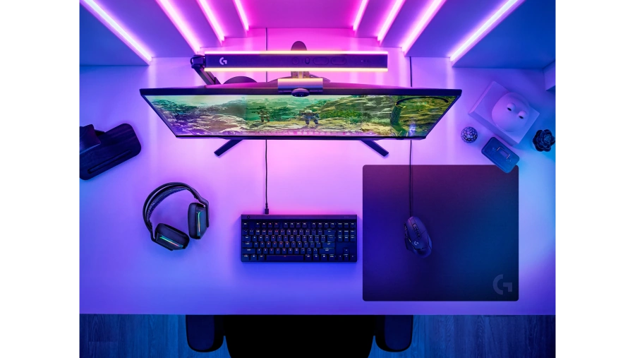 Килимок для миші Logitech G640 - Black (943-000799)