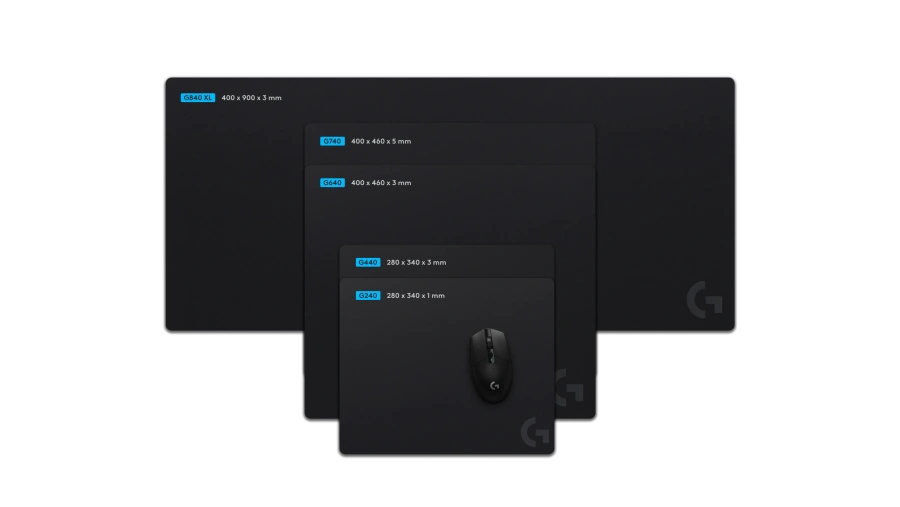 Килимок для миші Logitech G640 - Black (943-000799)