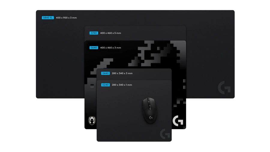 Килимок для миші Logitech G640 Large Cloth Gaming Mouse Pad Esport LIMITED EDITION - Heretics (943-001854)