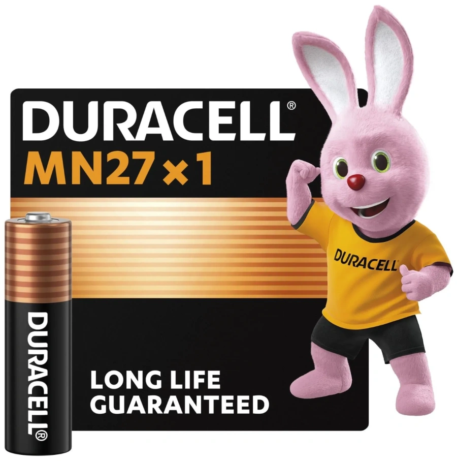Лужна батарейка Duracell MN27 12V [A27/27A/V27A/8LR732] 1 шт. (5007388)