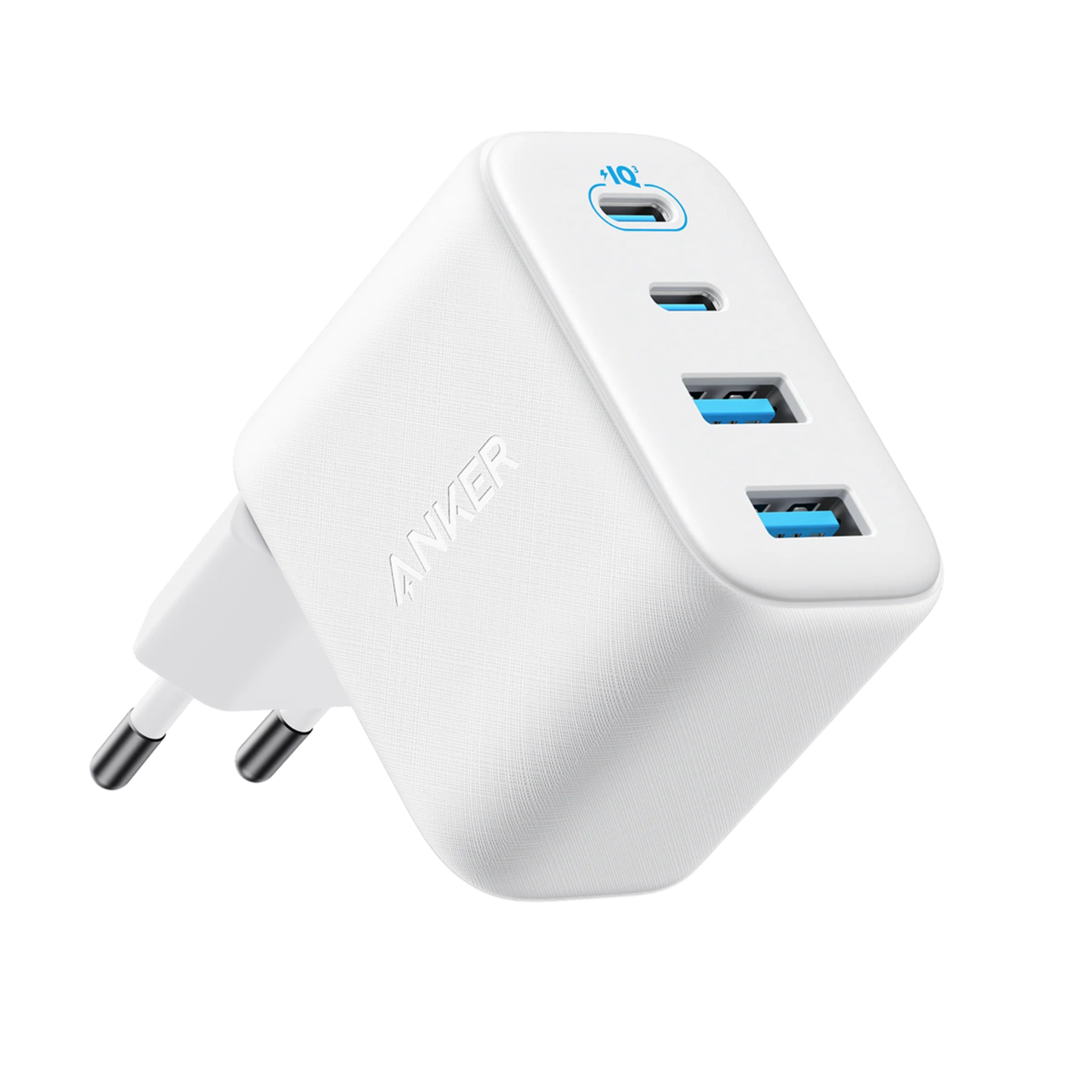 Мережевий зарядний пристрій Anker Zolo Charger 50W 2xUSB-C & 2xUSB-A - White (A121EG21)