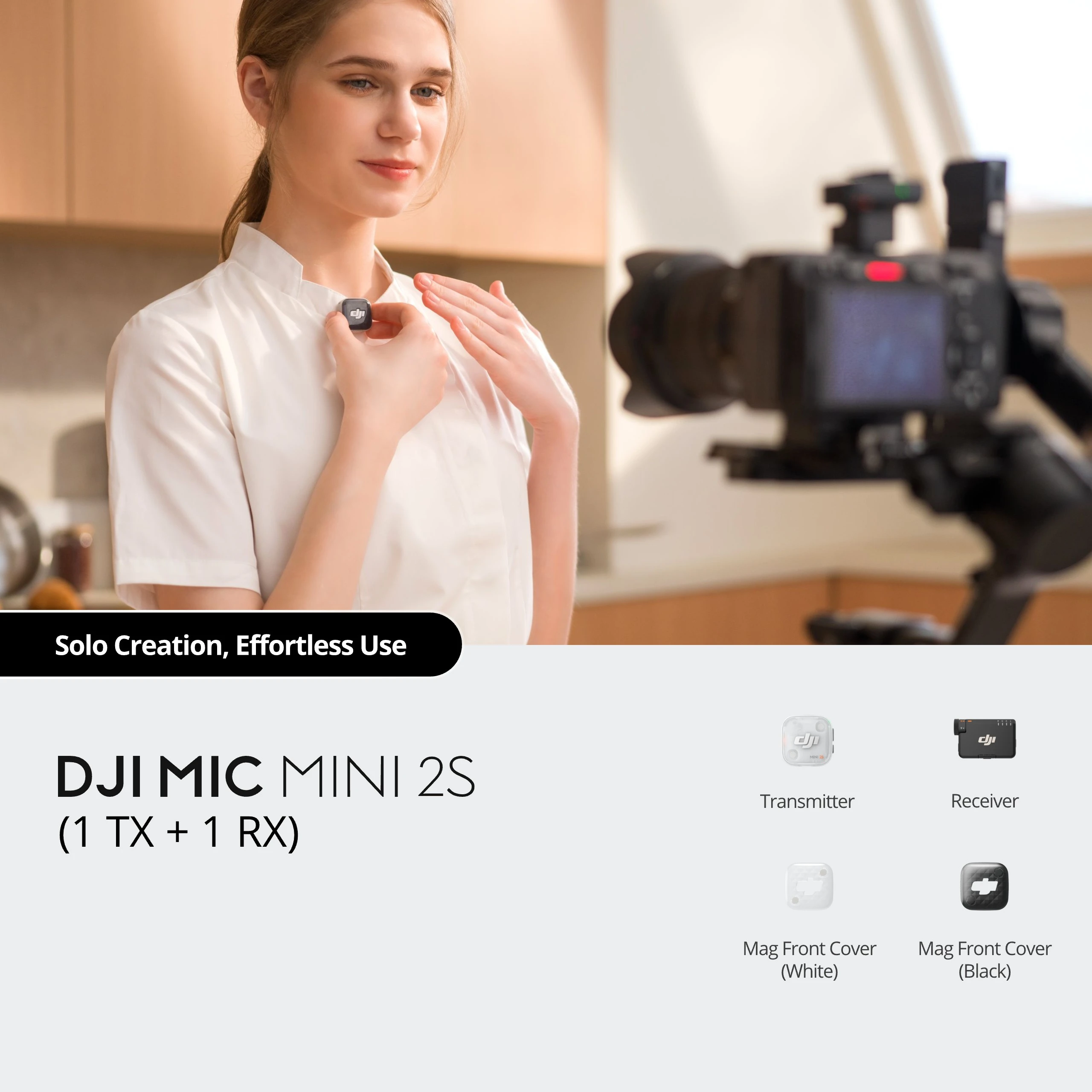 Микрофонная система DJI Mic Mini 2S [1 TX + 1 RX]