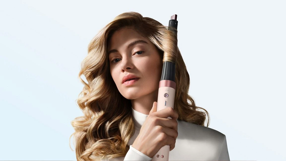 Мультистайлер-фен Dyson Airwrap Co-anda2x Multi-styler & Dryer Straight+Wavy - Ceramic Pink/Rose Gold EU