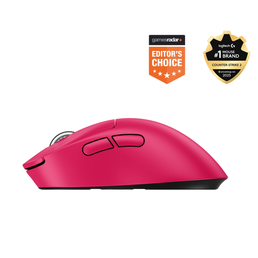 Мышь Logitech Pro X Superlight 2 Dex - Pink (910-007373, 910-007371)