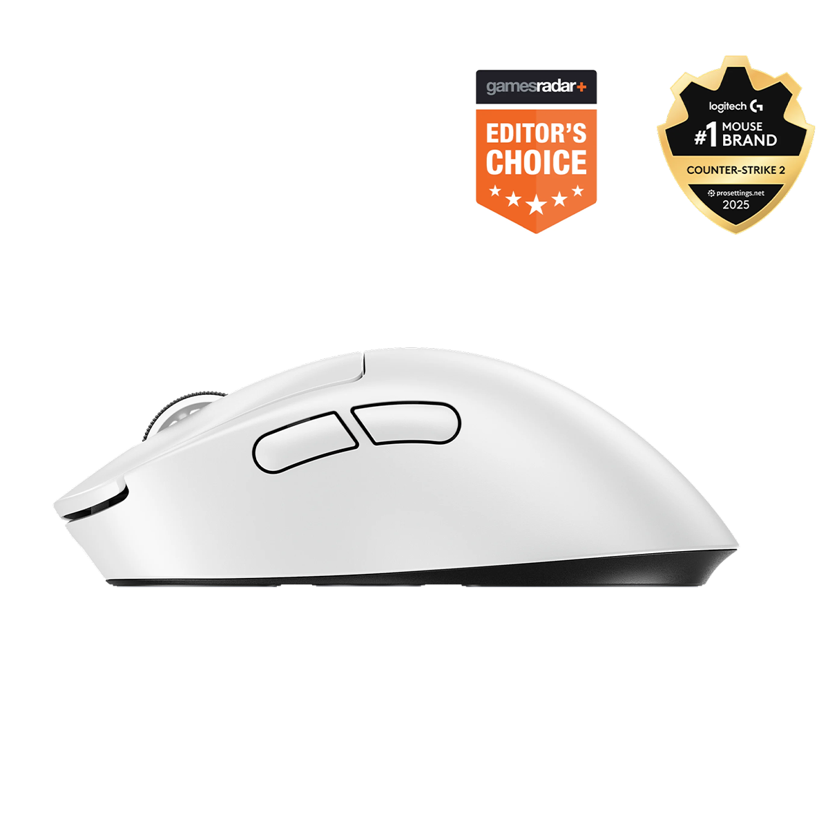 Мышь Logitech Pro X Superlight 2 Dex - White (910-007365, 910-007363)