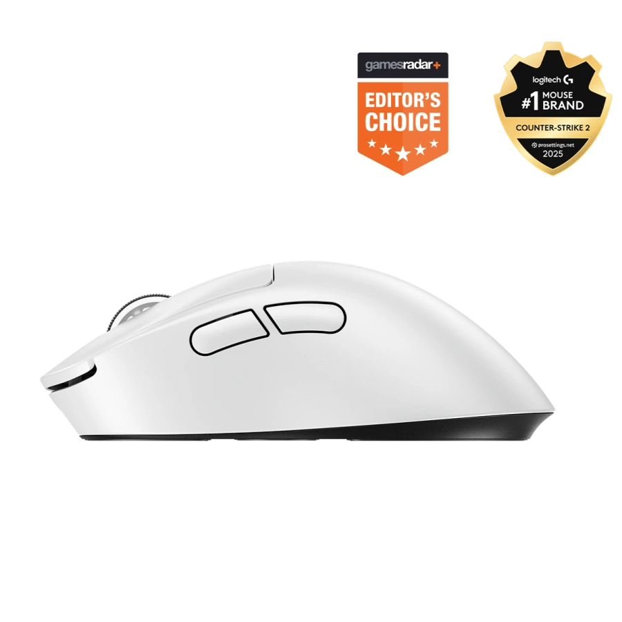 Мышь Logitech Pro X Superlight 2 Dex - White (910-007365, 910-007363)