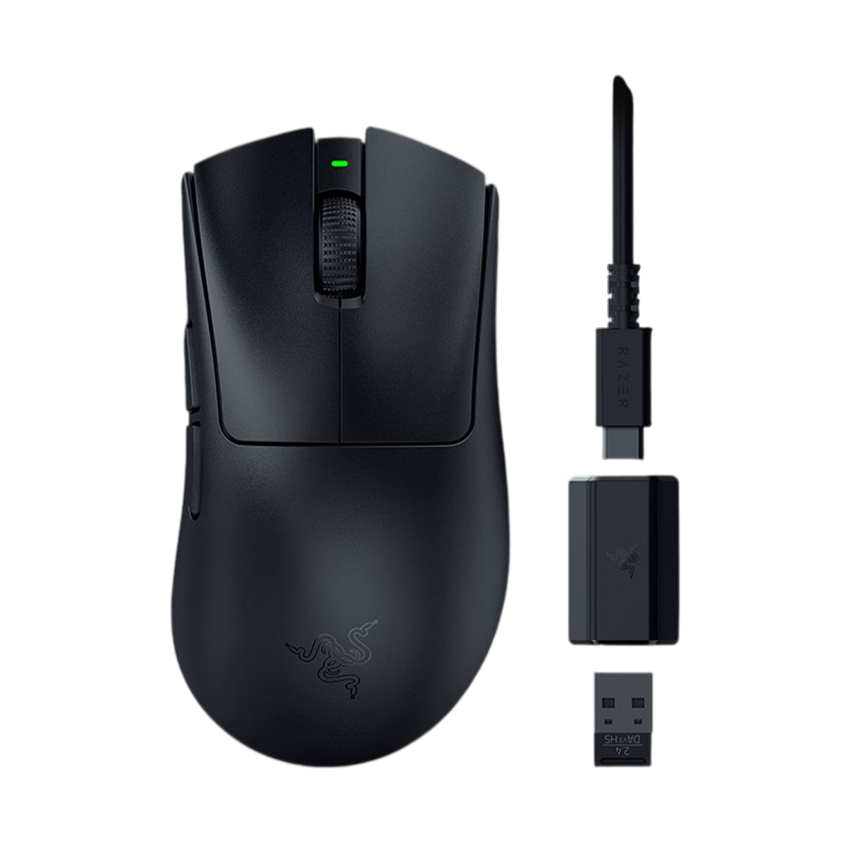 Миша Razer DeathAdder V3 HyperSpeed | Ultra-lightweight Ergonomic Esports Mouse (RZ01-05140100-R3G1, RZ01-05140100-R3U1)