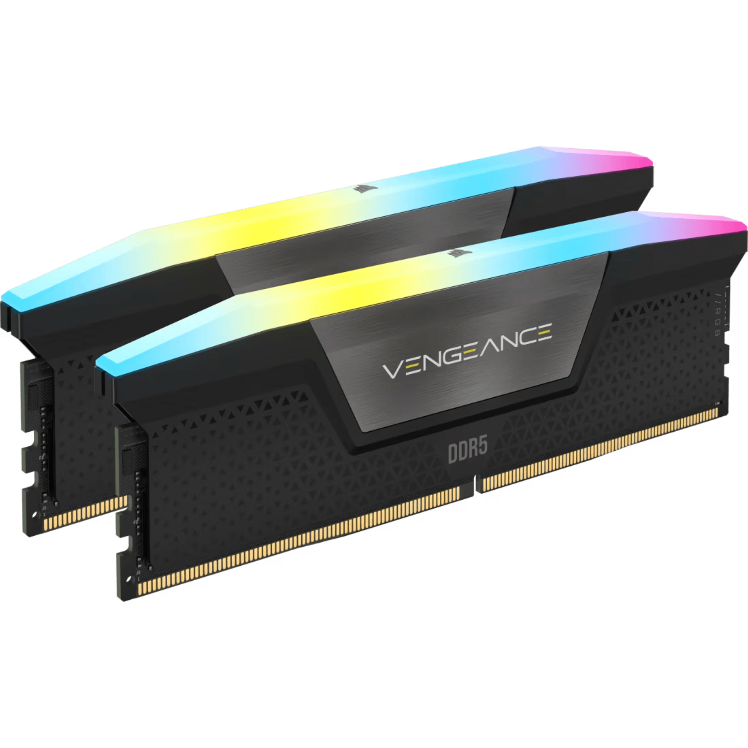 Оперативна пам'ять Corsair Vengeance RGB DDR5 32GB 2×16GB 6000 MHz CL32 (CMH32GX5M2B6000C32) Оперативна пам'ять Corsair Vengeance RGB DDR5 32GB 2×16GB 6000 MHz CL32 (CMH32GX5M2B6000C32)