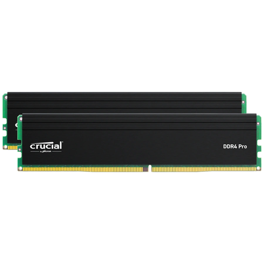 Оперативная память Crucial Pro DDR4 32GB 2×16GB 3200 MHz (CP2K16G4DFRA32A)