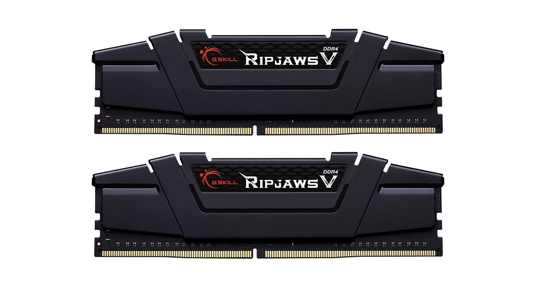 Оперативна пам'ять G.Skill Ripjaws V DDR4 32GB 2×16GB 3600 MHz CL18 (F4-3600C18D-32GVK)