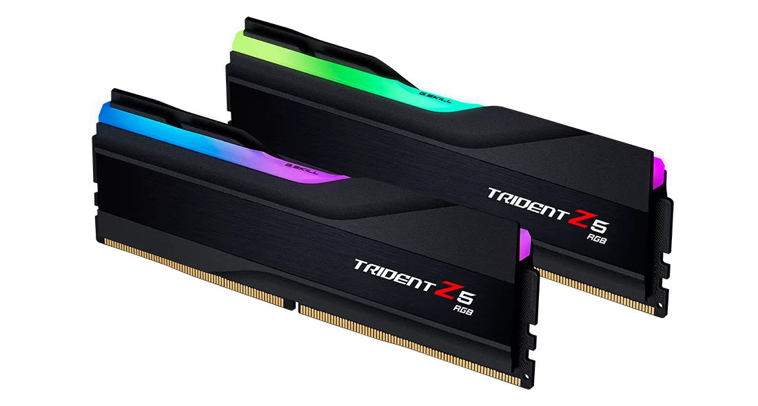 Оперативна пам'ять G.Skill Trident Z5 RGB DDR5 32GB 2×16GB 6000 MHz CL30 (F5-6000J3040F16GX2-TZ5RK)