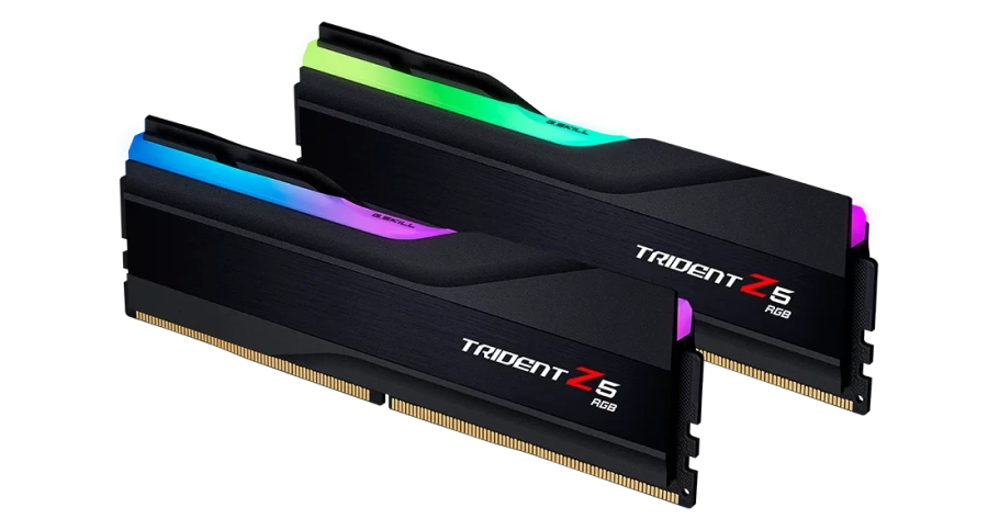 Оперативна пам'ять G.Skill Trident Z5 RGB DDR5 32GB 2×16GB 6000 MHz CL30 (F5-6000J3040F16GX2-TZ5RK)