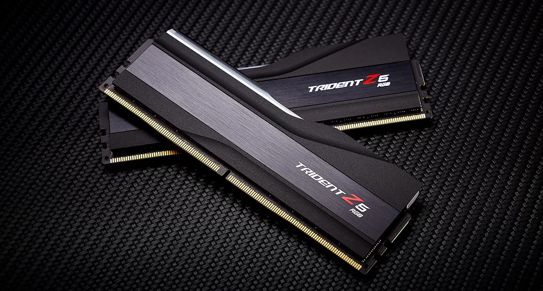 Оперативна пам'ять G.Skill Trident Z5 RGB DDR5 32GB 2×16GB 6000 MHz CL30 (F5-6000J3040F16GX2-TZ5RK)