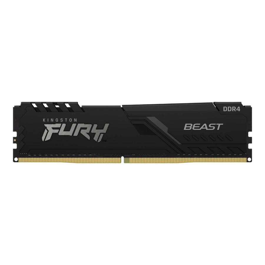 Оперативна пам'ять Kingston FURY Beast DDR4 32GB 2×16GB 3600 MHz CL16 (KF436C16BBK2-32)