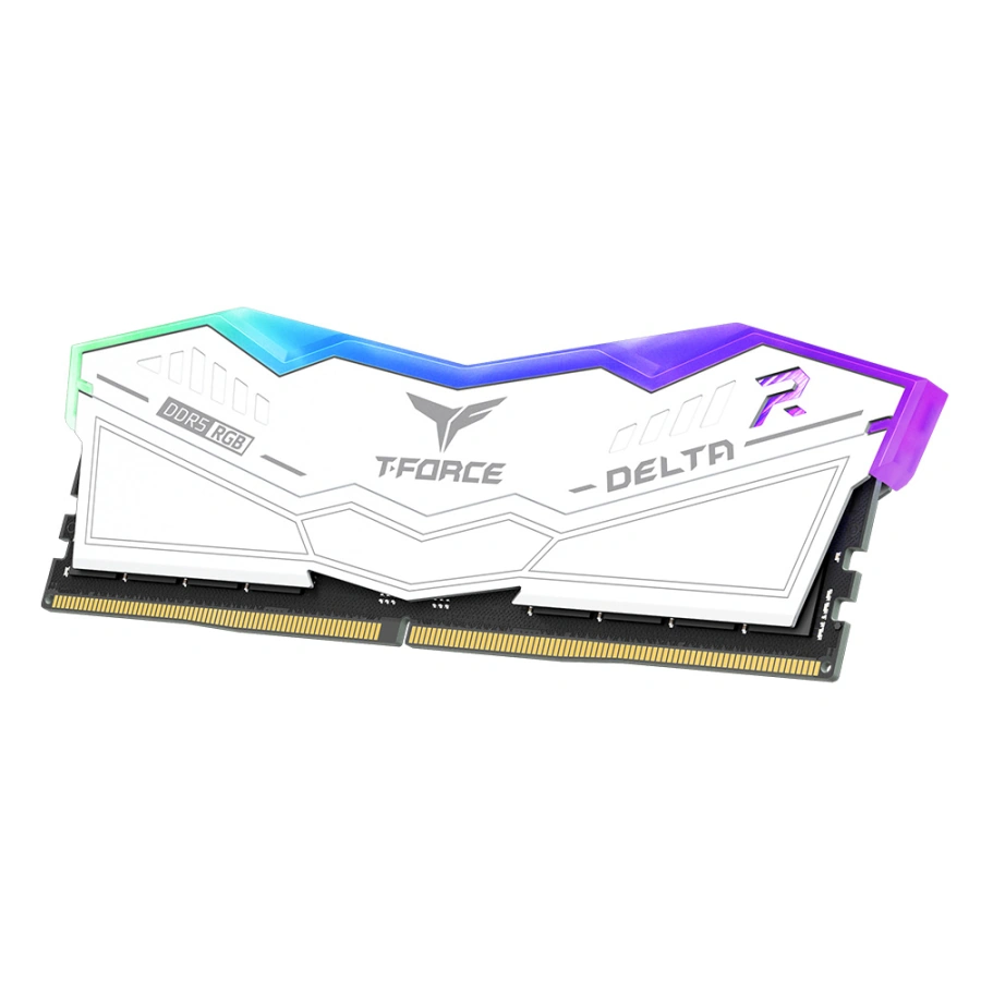 Оперативная память TEAMGROUP T-Force Delta RGB DDR5 32GB 2×16GB 6000 MHz CL38 (FF4D532G6000HC38ADC01)