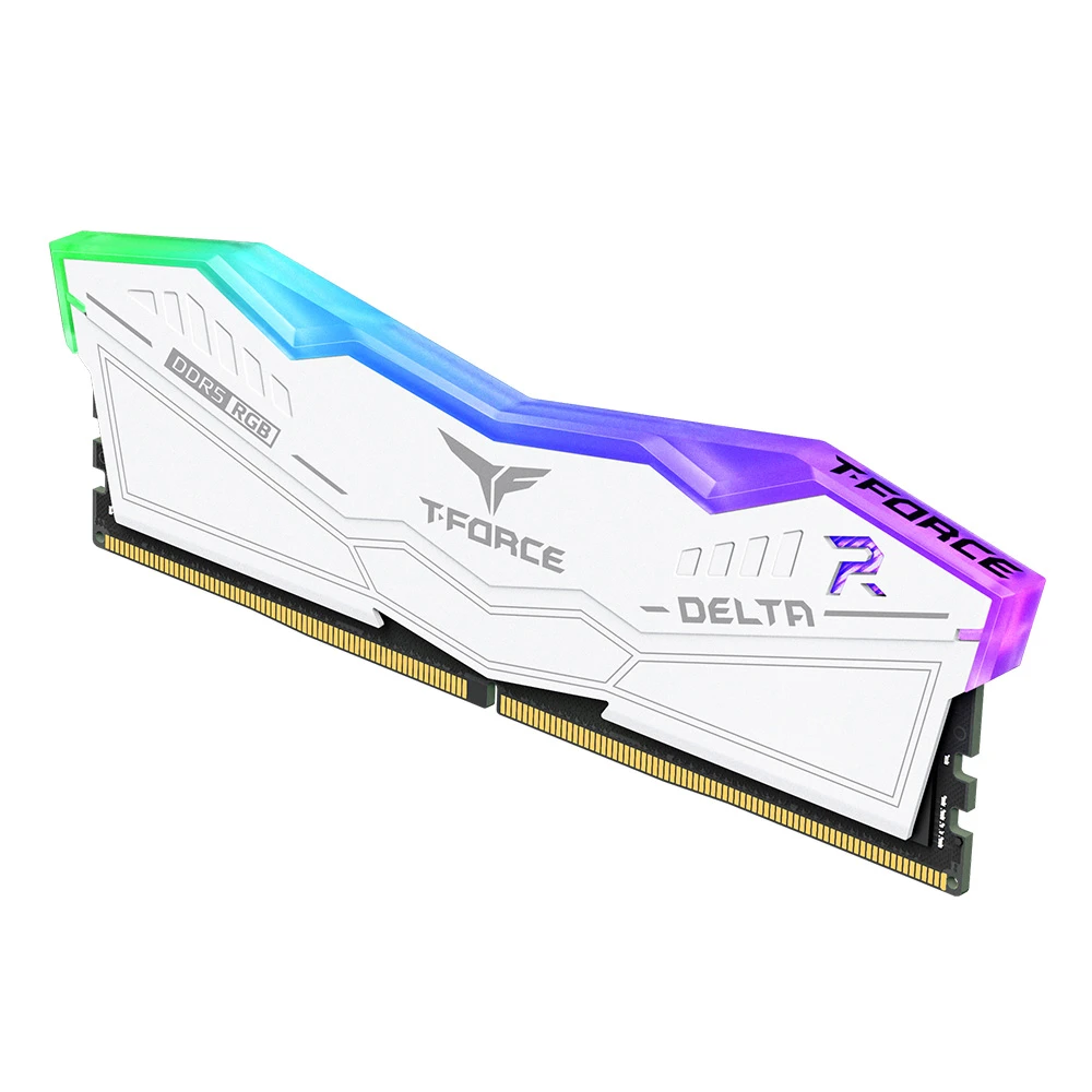 Оперативна пам'ять TEAMGROUP T-Force Delta RGB DDR5 32GB 2×16GB 6000 MHz CL38 (FF4D532G6000HC38ADC01)