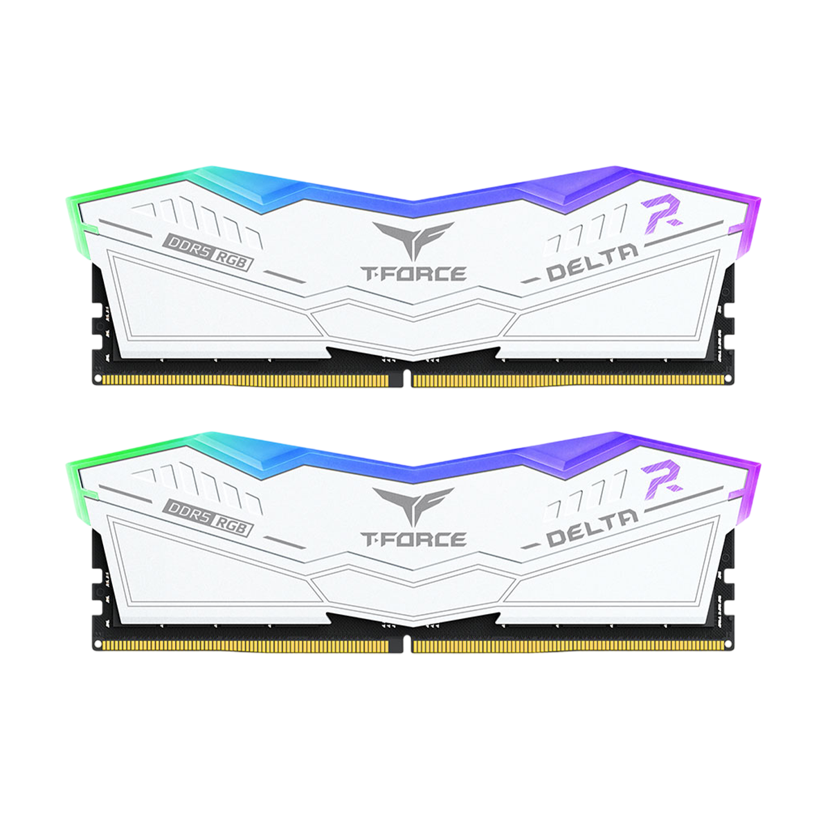 Оперативна пам'ять TEAMGROUP T-Force Delta RGB DDR5 32GB 2×16GB 6000 MHz CL38 (FF4D532G6000HC38ADC01)