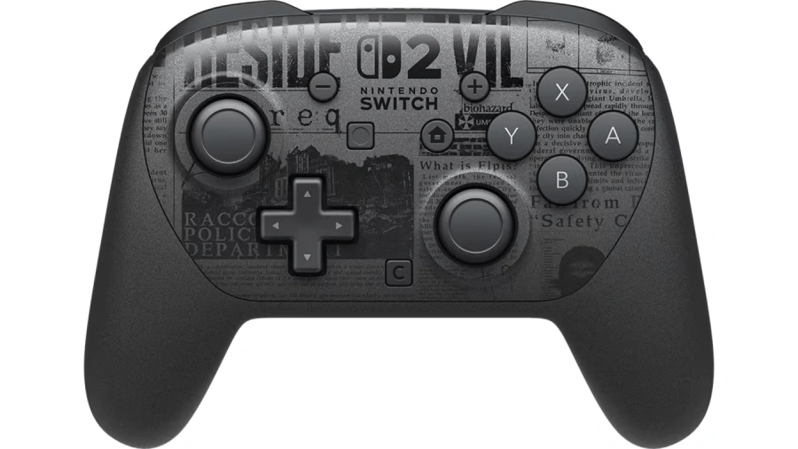 Професійний контролер Nintendo Switch 2 Pro Controller - Resident Evil Requiem Edition (00045496886288)