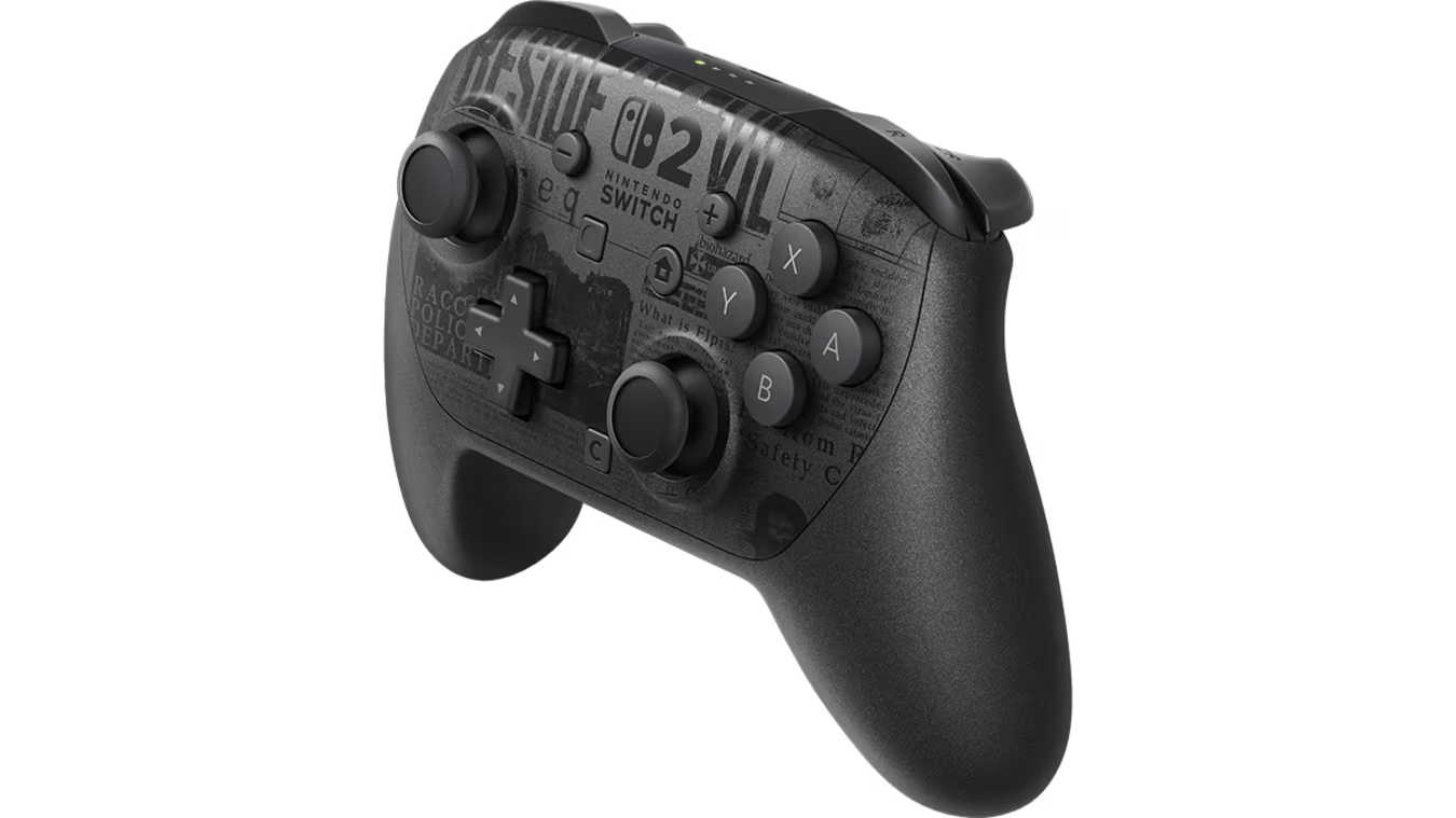 Професійний контролер Nintendo Switch 2 Pro Controller - Resident Evil Requiem Edition (00045496886288)