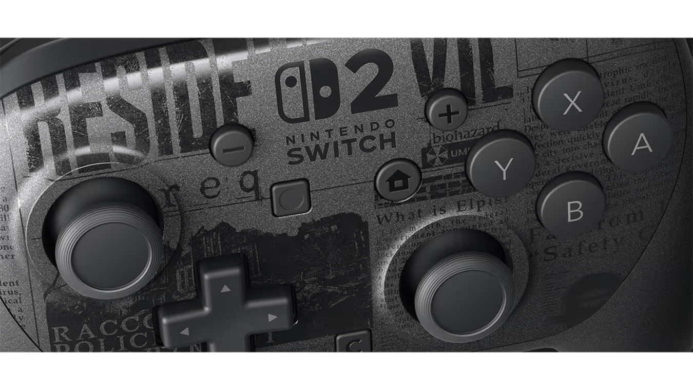 Професійний контролер Nintendo Switch 2 Pro Controller - Resident Evil Requiem Edition (00045496886288)