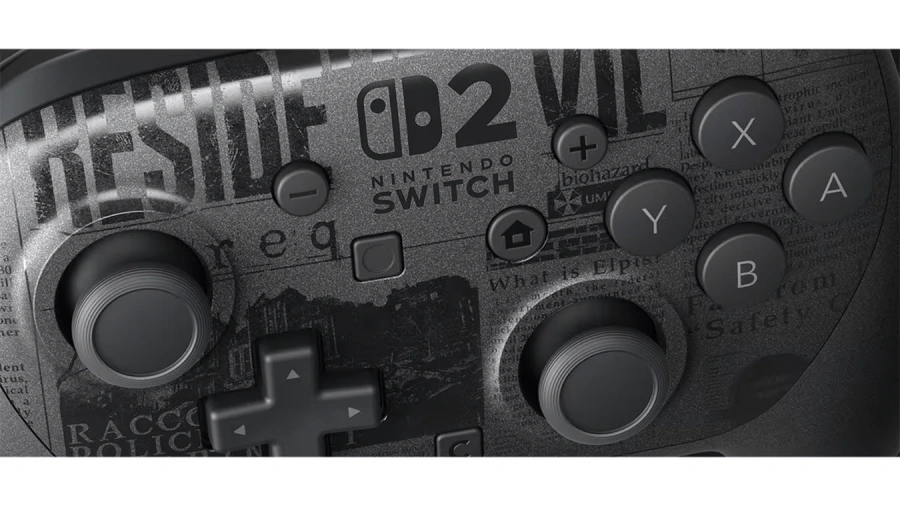 Професійний контролер Nintendo Switch 2 Pro Controller - Resident Evil Requiem Edition (00045496886288)