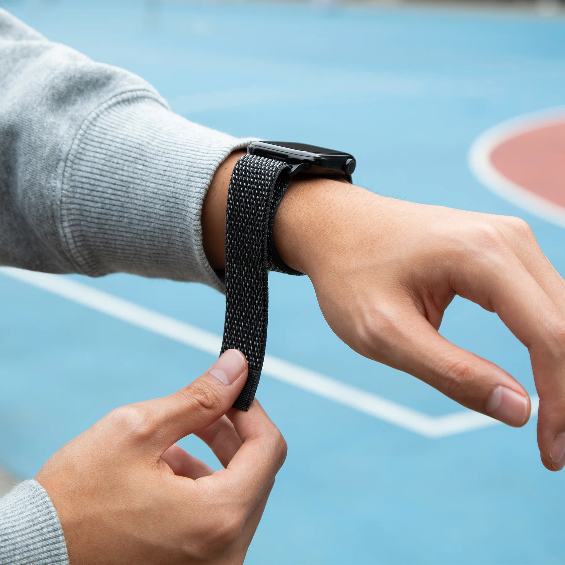 Ремешок Native Union Active Sport Loop Band for Apple Watch 40/41/42mm - Black (ACTLOOP-AW-S-BLK)