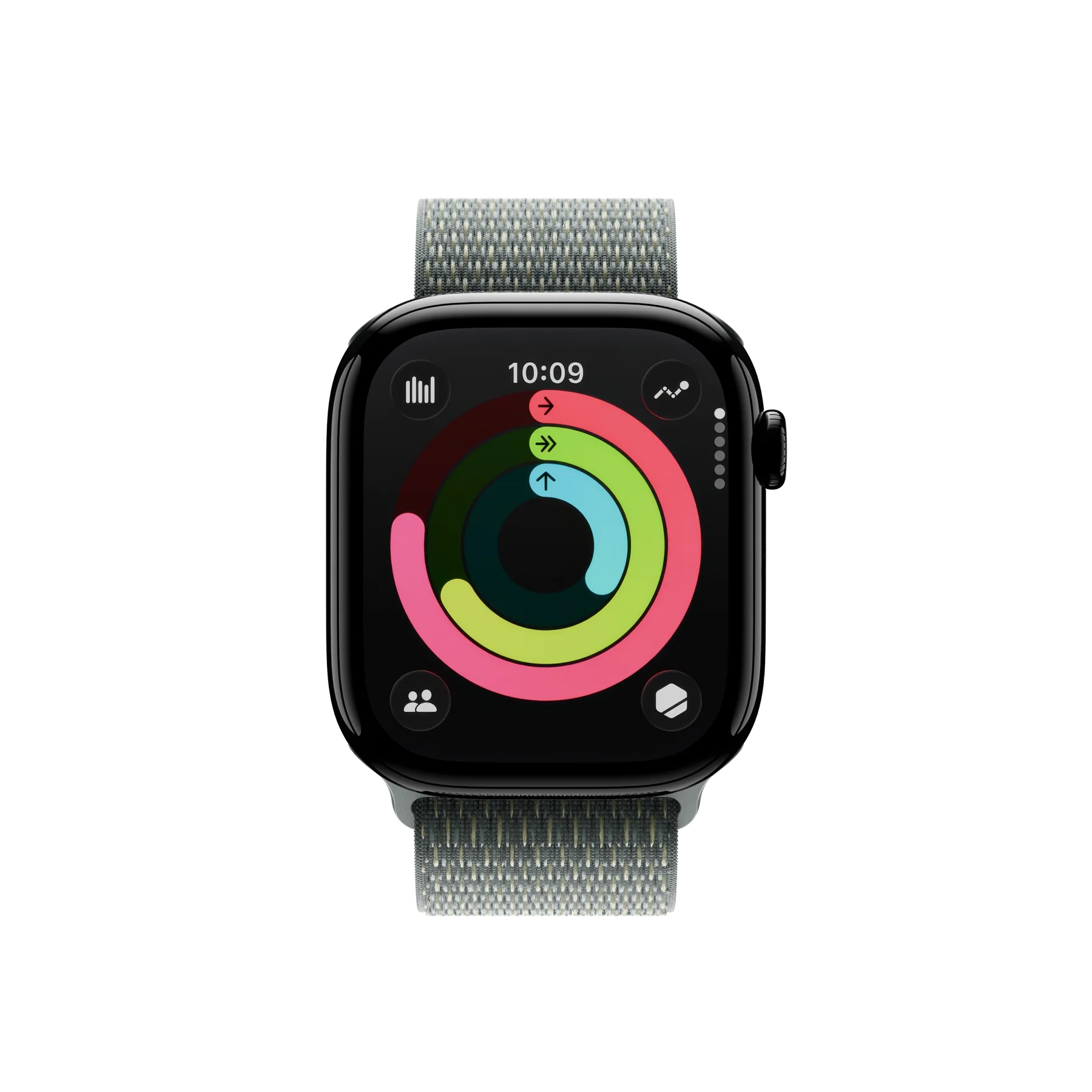 Ремешок Native Union Active Sport Loop Band for Apple Watch 40/41/42mm - Slate Green (ACTLOOP-AW-S-GRN)