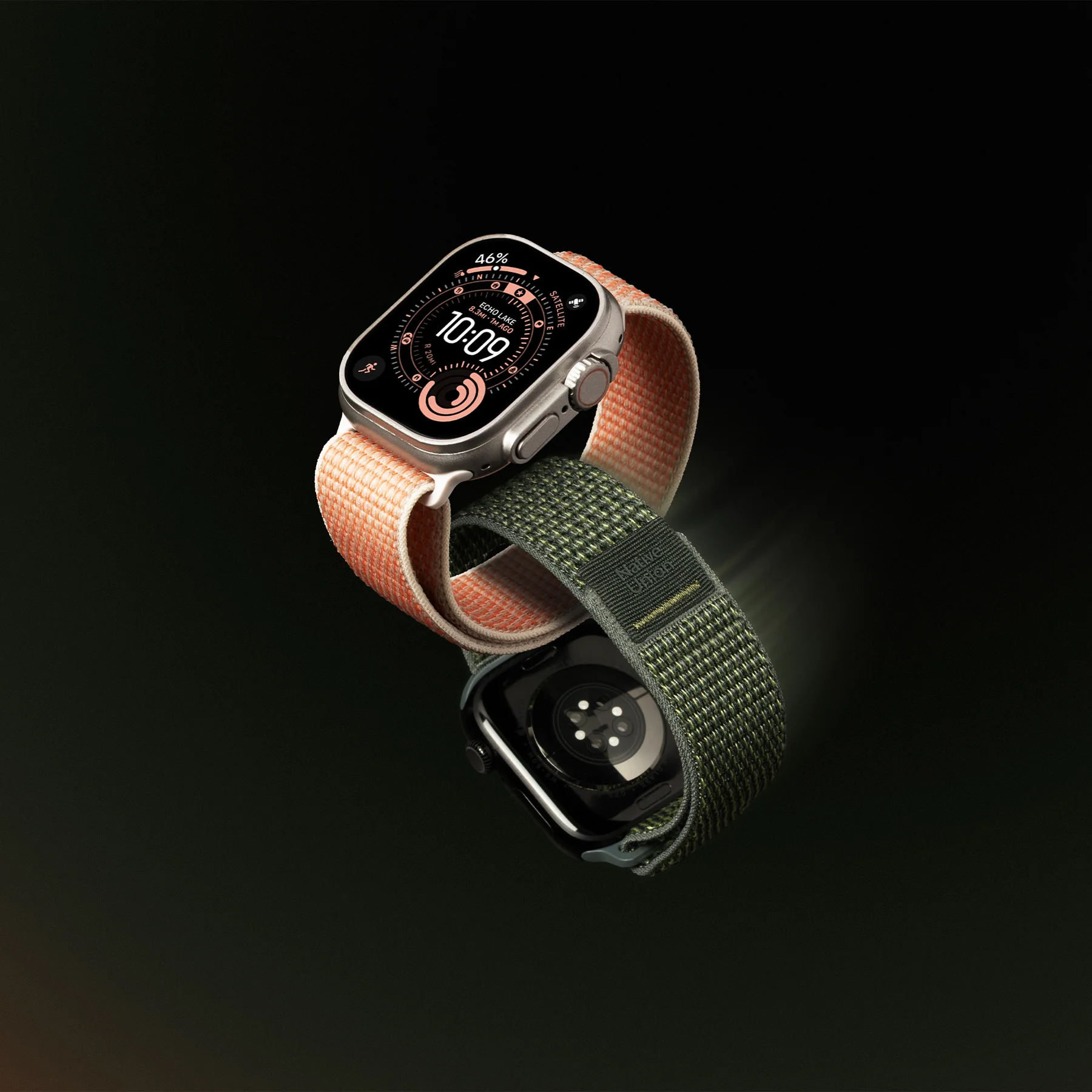 Ремешок Native Union Active Sport Loop Band for Apple Watch 40/41/42mm - Slate Green (ACTLOOP-AW-S-GRN)